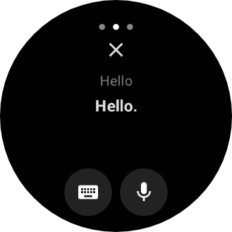 Chat Interface on WearOS